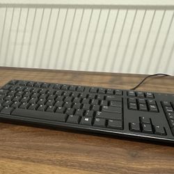 Logitech Keyboard And Mouse, Black, USB-A