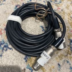 Female To Male XLR Mic Cable