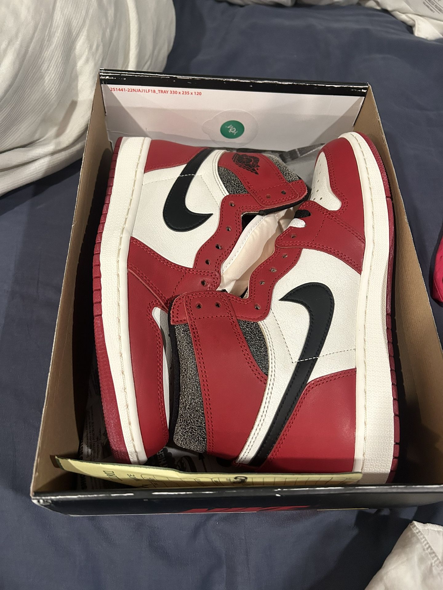 Air Jordan 1 Lost And Found Size 10
