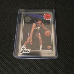 Topps Basketball 2025-2026 Ace Bailey RC Silver 