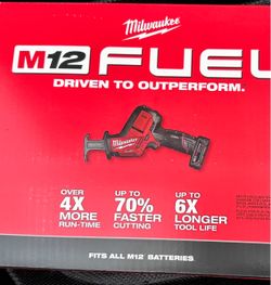 Milwaukee M12 FUEL HACKZALL Reciprocating Saw (TOOL )