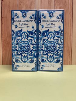 Dolce & Gabbana light blue summer vibes