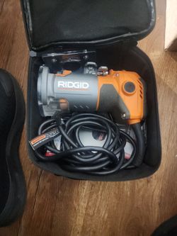 RIDGID Compact Router with Carrying Case