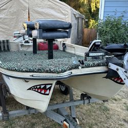 Sorensen bass boat with Trailer