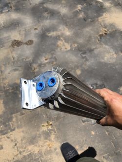 Transmission aluminum oil cooler