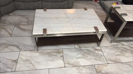 Living room marble set of two