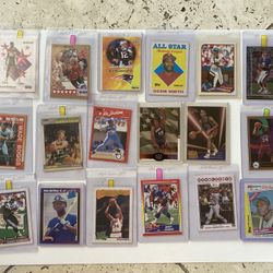 Large vintage lot & newer Baseball Basketball Football trading sports cards