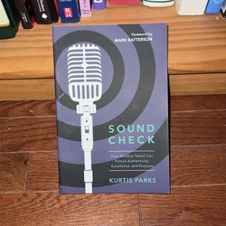 Sound Check Book