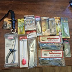 Brand New Fishing Lures And Gear