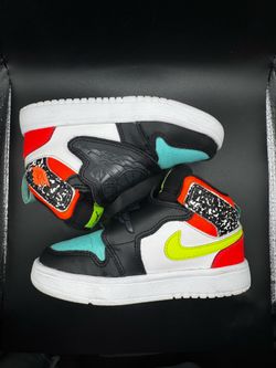 Nike Sky Jordan 1 in the "Composition Notebook - Laser Crimson" Sz 11c