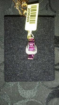 COOL BUCKLE RING RHODALITE GARNET .999 STERLING SILVER SIZE 7