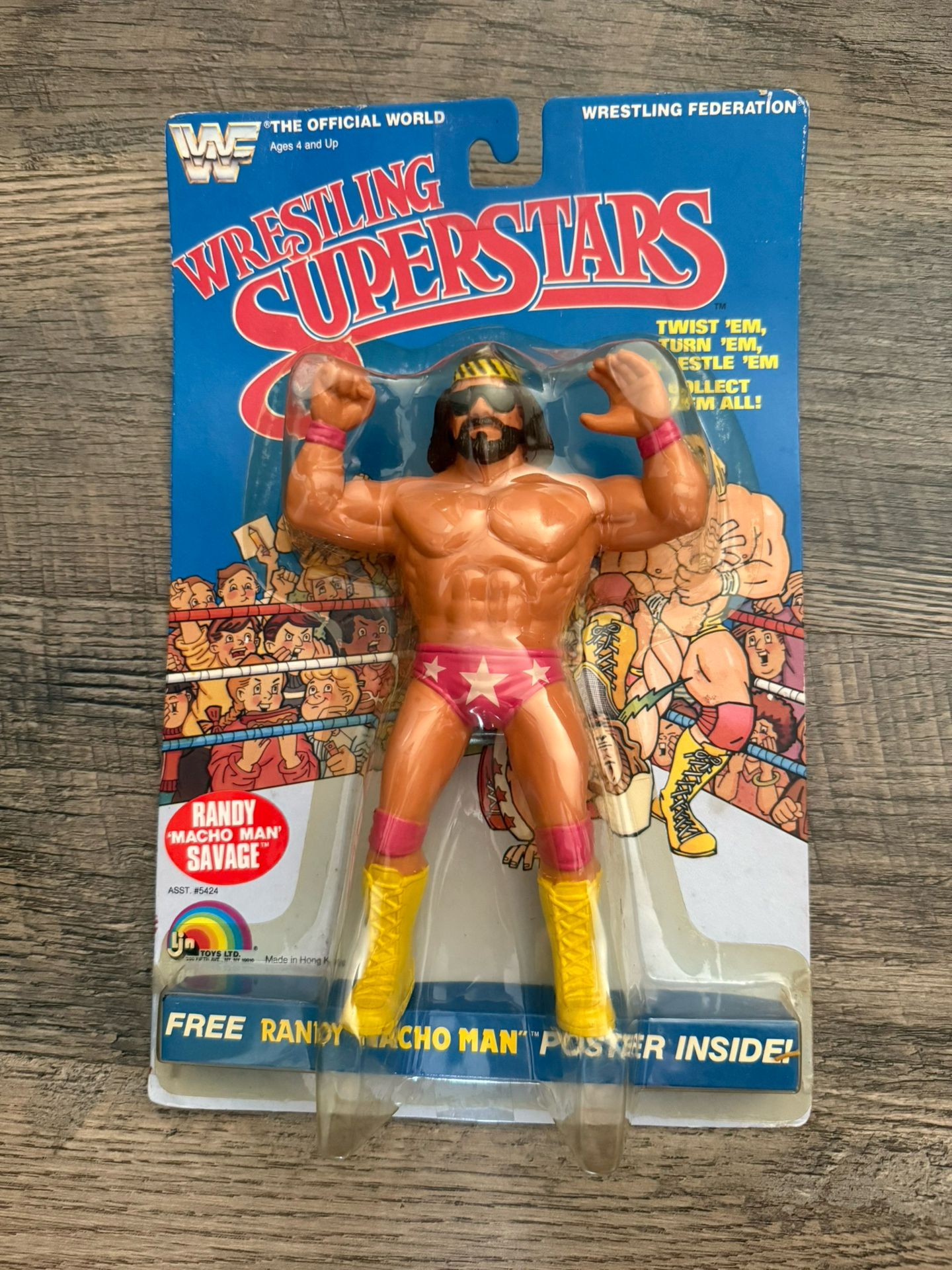 Wwf Wwe Randy Macho Man Savage Ljn Wrestling Figure