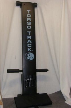 Torso Track 2 Abdominal Core Upper Body Workout Exercise Machine With Knee Pad