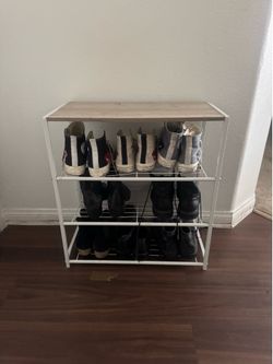 3 tier shoe rack