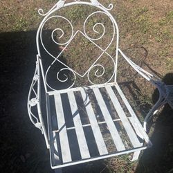 Rocking Metal Chair