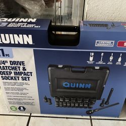 quinn 3/4 inch drive ratchet set