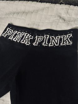 Victoria’s Secret Pink Yoga Leggings - Charcoal Grey- XS