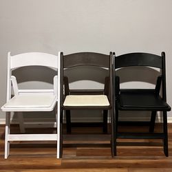 Sillas Resinas , Resin padded chairs