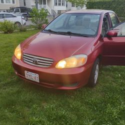2004, Toyota Corolla  LE, Standart