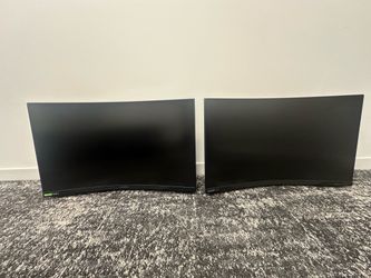 Samsung monitor curved 27”