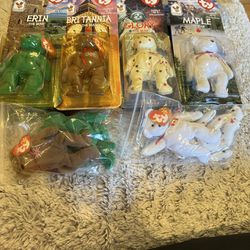 Lot of 3 sets is TY and Ronald McDonald home charity Teeny Beanie Babies.  