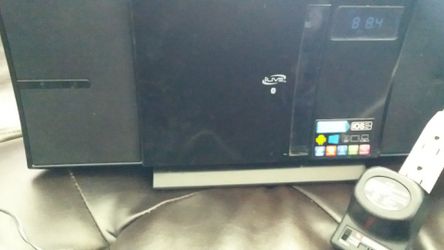 ILive Bluetooth music system with universal power adapter