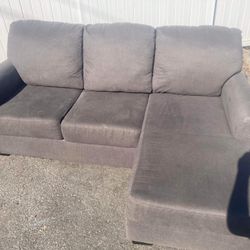 Grey L Shaped Sectional Couch “WE DELIVER”