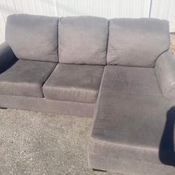 Grey L Shaped Sectional Couch “WE DELIVER”