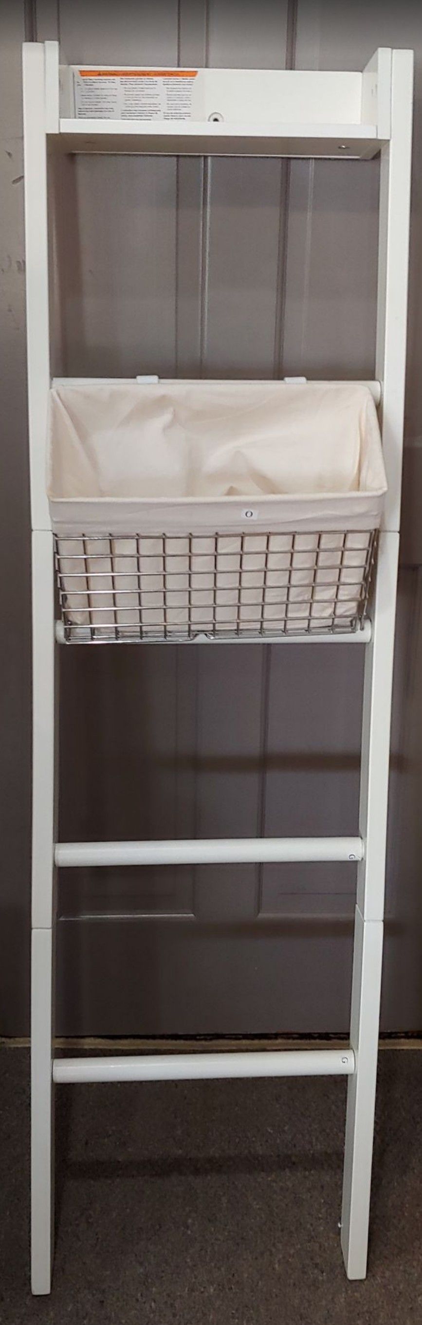 New Bathroom Ladder Shelf