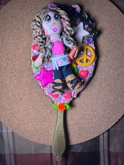 Girls Custom Hand Held Mirror