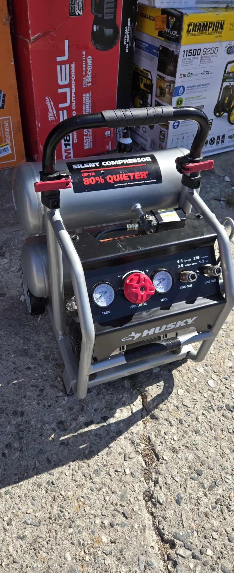 Compresor Husky Callado