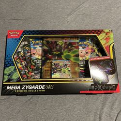 Mega Zygarde Ex Premium Box Factory Sealed Brand New