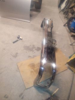 Rear Bumper Chrome Chevy Silverado/1500 /2500