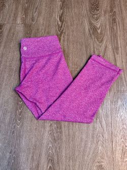 Lululemon Pink Capris Yoga Pants