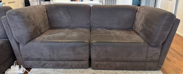 Chocolate Brown- Sofa and Love seat