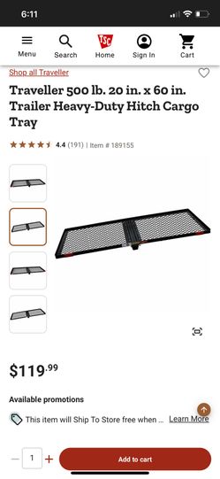 2” Hitch Carrier Rack