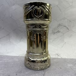Vintage Las Vegas Caesar’s Palace 1980s Luminarc Souvenir Gold Tumbler. As-Is. Missing some gold from top rim. See pics. 