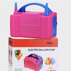 Powerful Electric Inflatable Balloon Pump Double Hole Fast Inflatable 600W