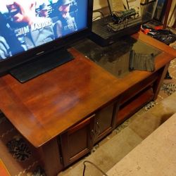 Wooden And Marvel Coffee Tables