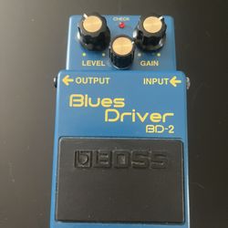 Boss Blues Guitar Pedal 