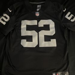 Raiders #52 Khalil Mack Jersey 