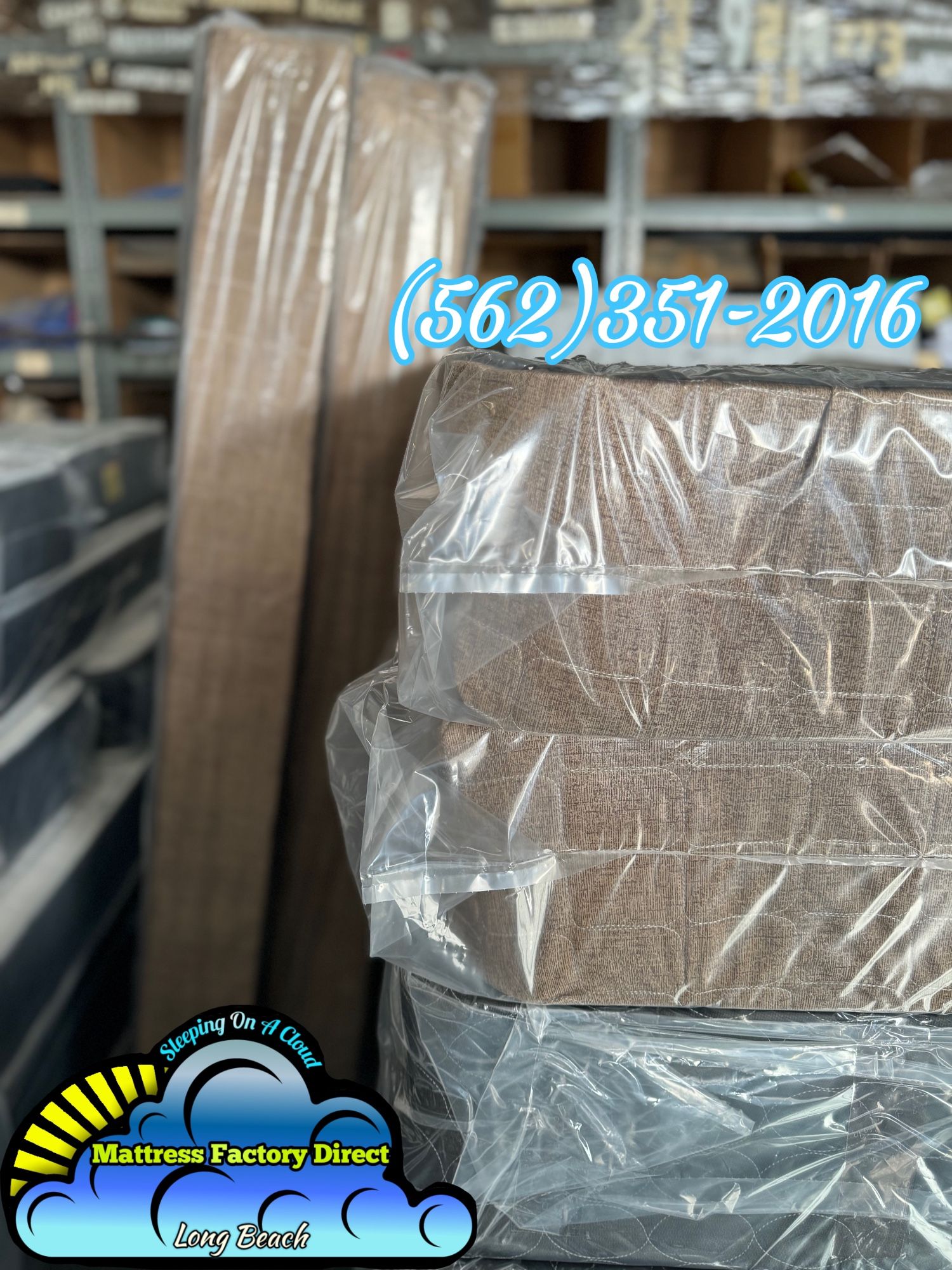 Queen Mattress And Box Set Firm New