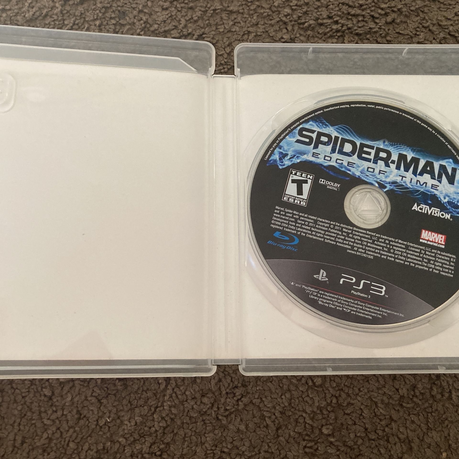 Spider-Man: Edge of Time (Usado) - PS3 - Shock Games