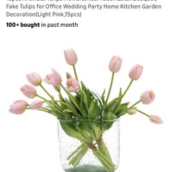 Artificial Tulips