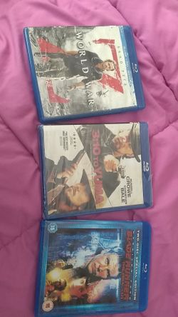 3 blue ray movies