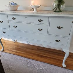 Refinished Antique Buffet. 