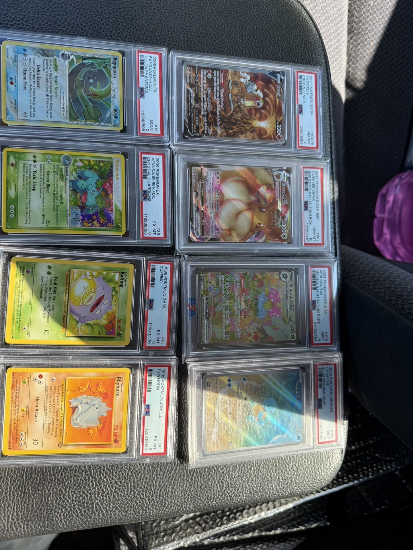 Graded PSA Pokemon Cards