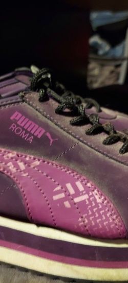 Puple Puma Size 8