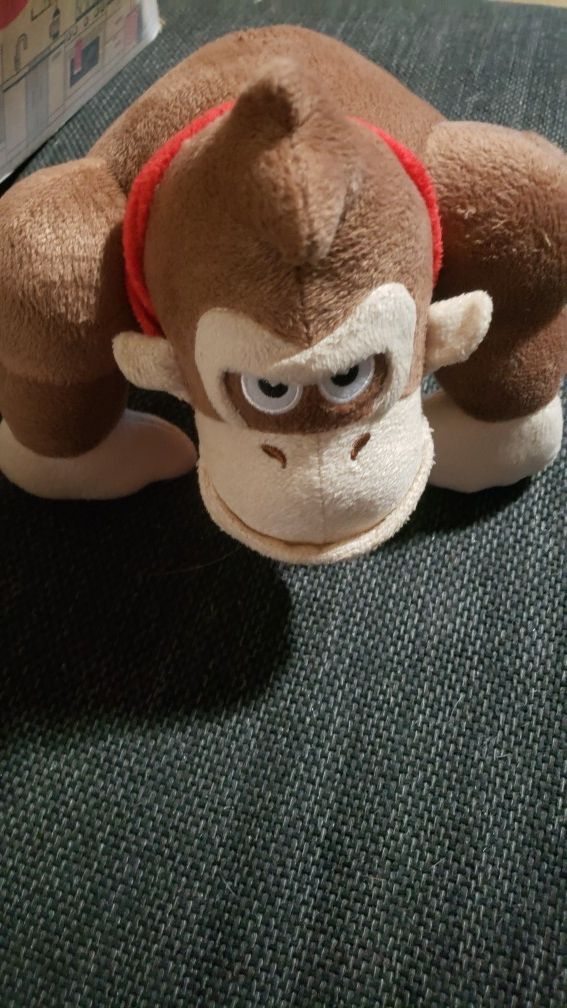 8" Plush Nintendo Super Mario Brothers Donkey Kong 2011 Stuffed Animal Toy