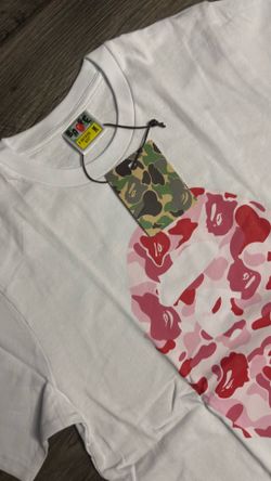 BAPE®️PINK CAMO TEE SIZE S